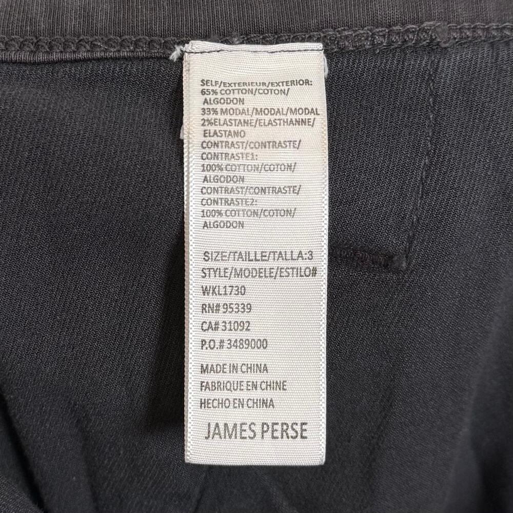 James Perse Soft Drape Pant Carbon Pigment Size 3 / Large - Picture 5 of 5